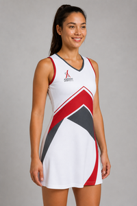 Uniforme de Netball para Jóvenes, Precio Económico, Directo de Fábrica, Uniforme de Netball de Alta Calidad, Logotipo Personalizado, Proveedor OEM - Product Image 3