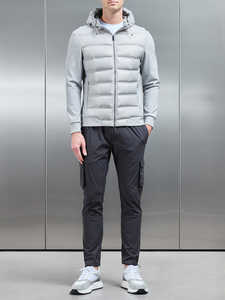 Chaqueta de Plumón Original Personalizada de Alta Calidad para Invierno, Impermeable, con Cierre, Capucha, Acolchada, Corte Cuadrado, para Hombre - Product Image 5