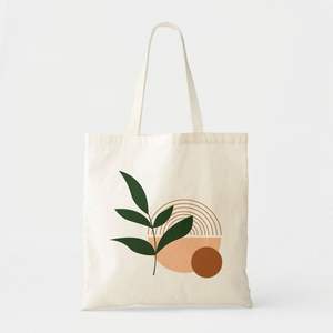 Bolsa de compras promocional de lona de algodón orgánico calico, lisa, reutilizable, reciclable, ecológica, con impresión de logotipo personalizado al por mayor. - Product Image 6