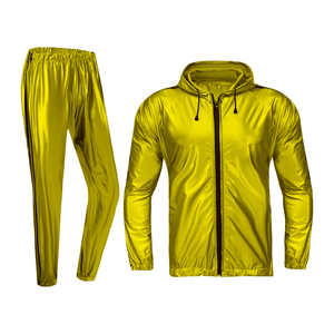 Traje de sauna para fitness, chaleco de sudoración para pérdida de peso, traje de sauna para gimnasio para mujeres, traje de sauna para hombres, chaqueta de sauna para hombres y mujeres, trajes de sauna. - Product Image 4