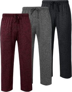 Men's Woolen Autumn Waterproof Eco-Friendly Breathable Lightweight Elastic Waist Casual Outdoor Jogging <b>Sports</b> <b>Trousers</b> 100% - Product Image 4
