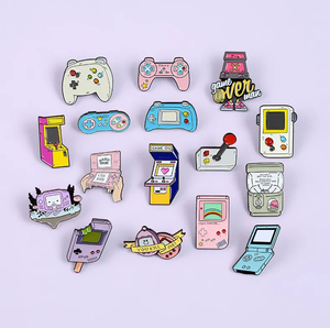 Épingles en émail de la série Pop Culture, broches métalliques personnalisées, badges, épingles de revers Kawaii à motif de dessin animé pour vêtements, accessoires de décoration DIY - Product Image 2