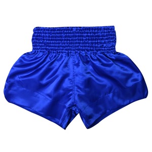 Men Muay Thai Shorts Satin Print Elastic Waist Breathable 100% Polyester Casual Gym Training Kickboxing Lightweight Colorful - Product Image 2