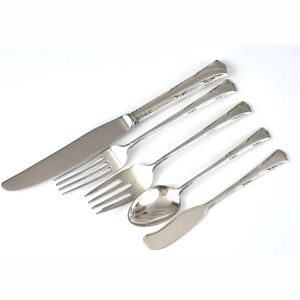 Ensemble de couverts de luxe en métal doré, robustes, jetables, 24 pièces, aspect acier inoxydable, couteau, fourchette, cuillère pour mariage et fête - Product Image 6