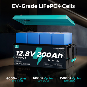 6000+ Cycles LiFePO4 Solar Battery 12V 200Ah Lithium Ion Battery Pack for Home RV Off Grid <b>Energy</b> <b>Storage</b> <b>System</b> with CE UL - Product Image 2