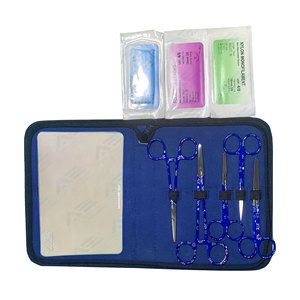 Kit de pratique de suture réutilisable pour étudiants en médecine, soins infirmiers, anatomie et biologie, avec coussin de suture complet et ensemble d'outils - Product Image 1