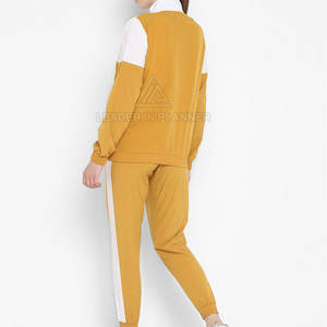 ชุดวอร์มผู้หญิงแบบซิปสวมใส่สบาย น้ำหนักเบา เหมาะสำหรับวิ่ง ผลิตในประเทศปากีสถาน มีจำหน่ายจำนวนมาก - Product Image 3