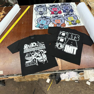 SDL High Street Designer SDL Tee in Stock Oversized <b>Tshirt</b> for Men Heat <b>Transfer</b> Print Streetwear Factory - Product Image 3