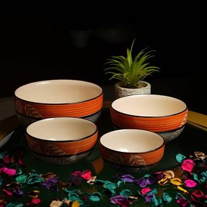 Bol en céramique haut de gamme, élégant et économique, pour soupe, salade, riz, pâtes et usage domestique, par M/S SHAAD HANDICRAFTS - Product Image 2