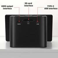 Escáner de Películas Inteligente: Convierte Películas de 8mm a Digital, Escáner de Negativos y Proyector de Diapositivas para Diapositivas Antiguas, Software Fácil de Usar