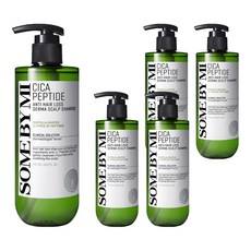 Mi Cica Peptide Anti-Caída del Cabello, Champú Derma para el Cuero Cabelludo 285ml, Paquete de 5 Unidades con Descuento, Mascarilla Capilar Líquida - Product Image 1