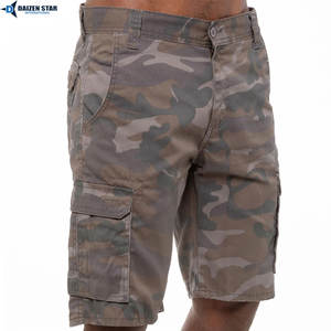 Pantalones Cortos Tácticos de Lona Elástica para Hombre, Diseño Multibolsillos, para Aventura y Trabajo - Product Image 3