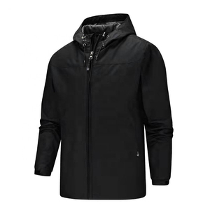 Veste coupe-vent matelassée légère et respirante pour homme, design personnalisé, imperméable, fermeture éclair, idéale pour la course à pied, la randonnée et le jogging en extérieur - Product Image 1
