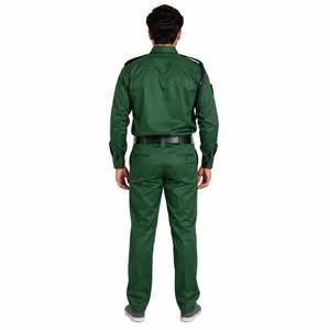 Uniforme de Guardia de Seguridad de Primera Calidad, Estilo Chaqueta, 100% Poliéster, Cómodo y Formal para Hombre, para Todas las Temporadas, Personalizable - Product Image 4