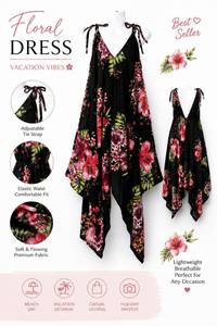 Mono largo de verano 2022 para mujer, ecológico, lavable, de rayón tejido, transpirable, con cuello halter, sin mangas, ajustado y con cordones. - Product Image 2