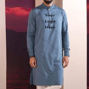 Hombres Shalwar Kameez - 100% Algodón Último Estilo Islámico Shalwar Kameez Para Hombres 100% Tela de algodón Fabricante de BD - Product Image 6