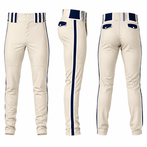 Pantalones de Béisbol Profesionales Personalizados por Sublimación, Pantalones de Béisbol Duraderos de Poliéster, Ropa para Equipos de Béisbol, Proveedor OEM - Product Image 1
