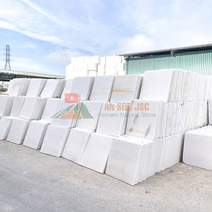 Piedra de Pavimento de Mármol Blanco Natural, Baldosas de Mármol Blanco Pulido de Lujo para Sala de Estar, Vestíbulo de Hotel, Suelo de Recepción - Product Image 5