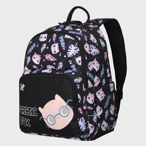 Mochila escolar Arctic Fox Wink Kitty para niños y niñas - Product Image 2