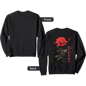 <b>Lined</b> Eco-FriendlyWholesale Printed Cotton <b>Fleece</b> Regular Fit Heavyweight Crew Neck <b>Men's</b> Sweatshirt Custom - Product Image 1