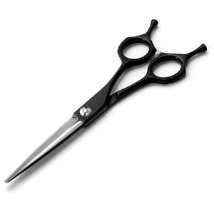 Ciseaux de coiffure professionnels en acier inoxydable 440C, lame tranchante, manche long, pour droitiers, pour usage en salon de coiffure - Product Image 1