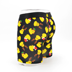 <b>Customized</b> Men's Underwear Cotton Stretch <b>Boxer</b> Briefs Multi-pack High Premium Quality With Wholesale Price - Product Image 5