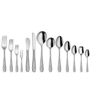 JAGDAMBA CUTLERY LIMITED Jasmine Laser Cutlery Cuillère à café en acier inoxydable 6 pièces - Product Image 1