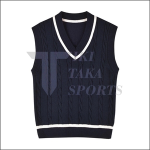 เสื้อคาร์ดิแกนถักลายปักแบบผูกเชือก คอโอ ทรงยูนิเซ็กซ์ ป้องกันรอยยับ ผลิตด้วยมือจากมหาวิทยาลัย  สีดำทอง - Product Image 3