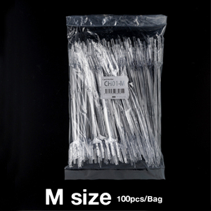 Porte-cartes transparent moderne en plastique, design à tête droite ou inclinée, pour fleuriste, bouquet, numéro de table, étiquettes de prix, signalétique - Product Image 4