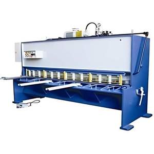 Cisaille guillotine de précision pour tôles d'acier, équipement de découpe robuste et durable, moteur de pompe central, dispositif d'atelier OEM ODM - Product Image 3