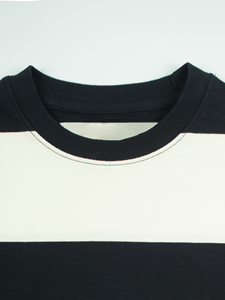 Suéter de Punto a Rayas para Hombre, Cuello Redondo, Corte Regular, Informal, para Otoño - Product Image 2