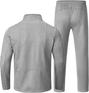 Conjunto Deportivo Ligero Informal para Hombre, Diseño 2 en 1, Poliéster/Algodón, Transpirable, para Otoño, para Correr, Hacer Ejercicio - Product Image 5