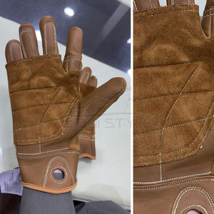 Guantes de Rapel Tácticos de Kevlar, Guantes de Seguridad de Piel de Cabra con Tejido Elástico en 4 Direcciones, Guantes Tácticos de Marca Privada - Product Image 4