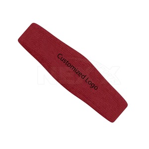 Muñequera Deportiva Personalizada de Algodón Rojo de 4.5cm de Ancho, Antideslizante, con Impresión por Transferencia de Calor, para Ejercicio, Fitness, Running - Product Image 3
