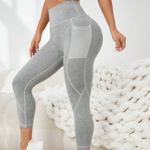 Unique Design Women's High Waist Yoga Gym <b>Leggings</b> Pure Quality Breathable Fashionable Style <b>Hot</b> Sales - Product Image 4