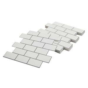 Piastrelle da parete adesive 10 pel and Stick 12x12x0,78 pollici-Look Backsplash per cucina o bagno - Product Image 1