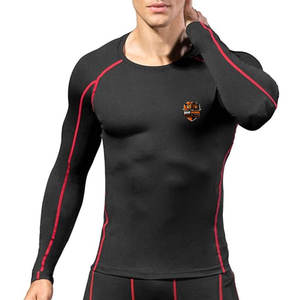 Camisetas de Compresión Casuales Transpirables de Invierno para Hombre Talla Grande, Cuello Redondo de Alta Calidad - Product Image 2