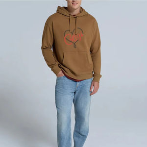 Sudadera con Capucha de Algodón Mezclado con Pedrería, Estilo Urbano, Ropa de Invierno, Sudadera con Logo Brillante de Pedrería, Precio Económico - Product Image 4