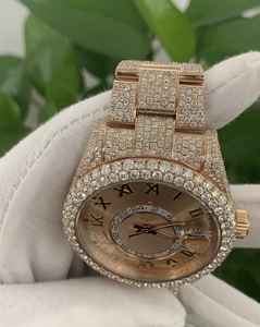 Diamond Luxury Vvs Moissanite <b>Mechanical</b> <b>Watches</b> Chain Iced Out 100% Pass Diamond Tester Hip Hop Buss Down Mossinate <b>Watches</b> - Product Image 4