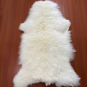 Piezas enteras de piel de oveja australiana para cojines de sofá, alfombras de piel de oveja de alta gama para decoración. - Product Image 1