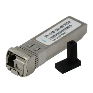 Fornitore 10G SFP + modulo ricetrasmettitore 1490nm-1550nm 80KM BIDI DDM ricetrasmettitore in fibra ottica LC Conector EPON SFP multimodale