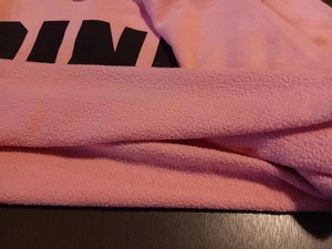 Sudadera con Capucha Rosa, Corta, de Felpa, 100% Algodón, Logotipo Frontal ODM - Product Image 5