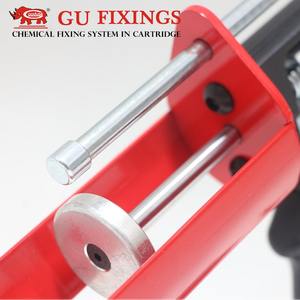 Pistola dispensadora de anclaje químico antigoteo de aleación de aluminio Manual de 300ml, relación de 10:1 para Cartucho adhesivo de resina epoxi Industrial DIY - Product Image 4