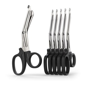 Tijeras para vendajes de acero inoxidable, tijeras para gasas médicas, tijeras para cortar vendajes de primeros auxilios, instrumento quirúrgico reutilizable - Product Image 3