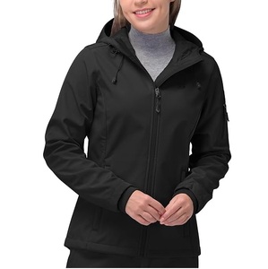 Veste Softshell respirante unie à fermeture éclair pour femme, style streetwear, pour la chasse, les voyages et les activités tactiques - Product Image 5