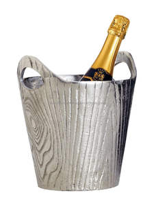 Seau à glace et refroidisseur à vin en acier inoxydable pour camping, fêtes intérieures/extérieures, bars, restaurants - Écologique, capacité 5L - Product Image 2