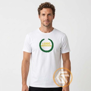 T-shirt personnalisé à col rond et manches courtes Omega pour fraternité grecque Psi, respirant, 300g, séchage rapide, 100% coton, coupe classique - Product Image 2