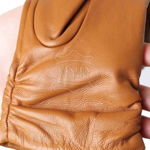 Wholesale Soft Full Finger Leather <b>Gloves</b> Lightweight Casual Winter <b>Gloves</b> Eco Friendly High Quality Plain Design Warm <b>Gloves</b> - Product Image 5