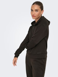 Women Oversized Hooded Sweatshirt Solid Color Full Sleeve Fleece Hoodie With Pockets Breathable Autumn Wear Hoodie For Women - Product Image 5