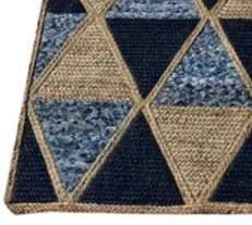 Tapis et moquettes tressés modernes en jute et coton, fabriqués à la machine, pour salon - Écologiques et adaptés aux animaux domestiques - Product Image 3